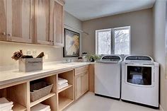 laundry room carpentry similar to one built by Tussel Home Remodeling in Strongsville Ohio